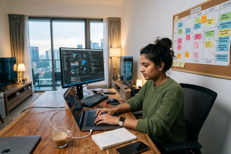 Стек технологий Data Analyst удаленно в 2026 и roadmap